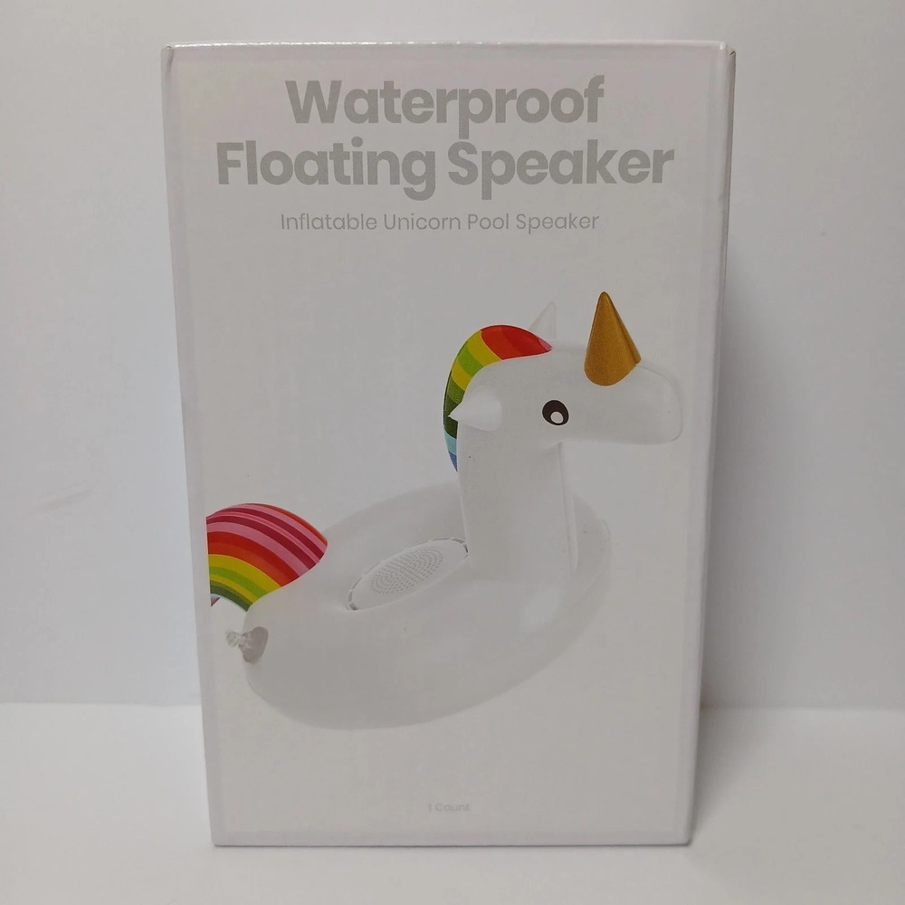 Brand New - Inflatable Unicorn Waterproof Floating Bluetooth Speaker